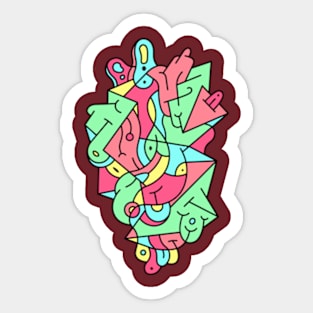 BAM 1 Sticker